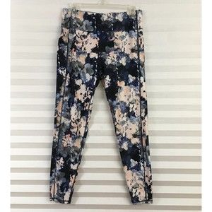 Kyodan Womens Activewear Pants Leggings Size L Stretch Elastic Waist Pull On